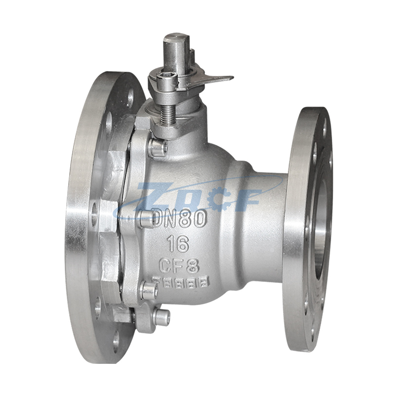 Discharge ball valve