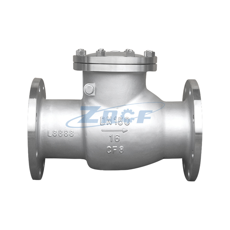 H44 swing flange check valve
