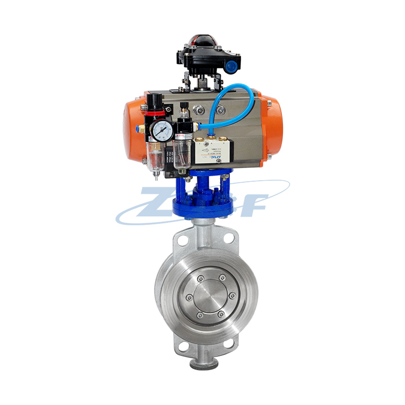 Pneumatic Wafer Butterfly Valve
