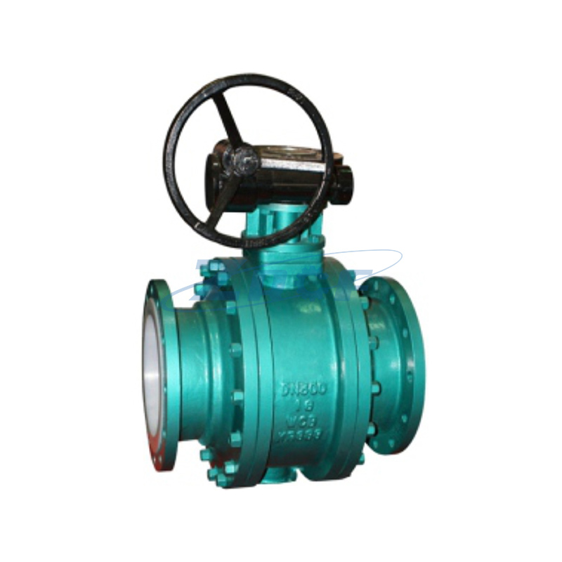 Fluorine lined ball valve
